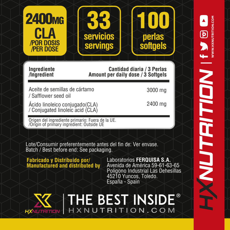 CLA HX Nutrition