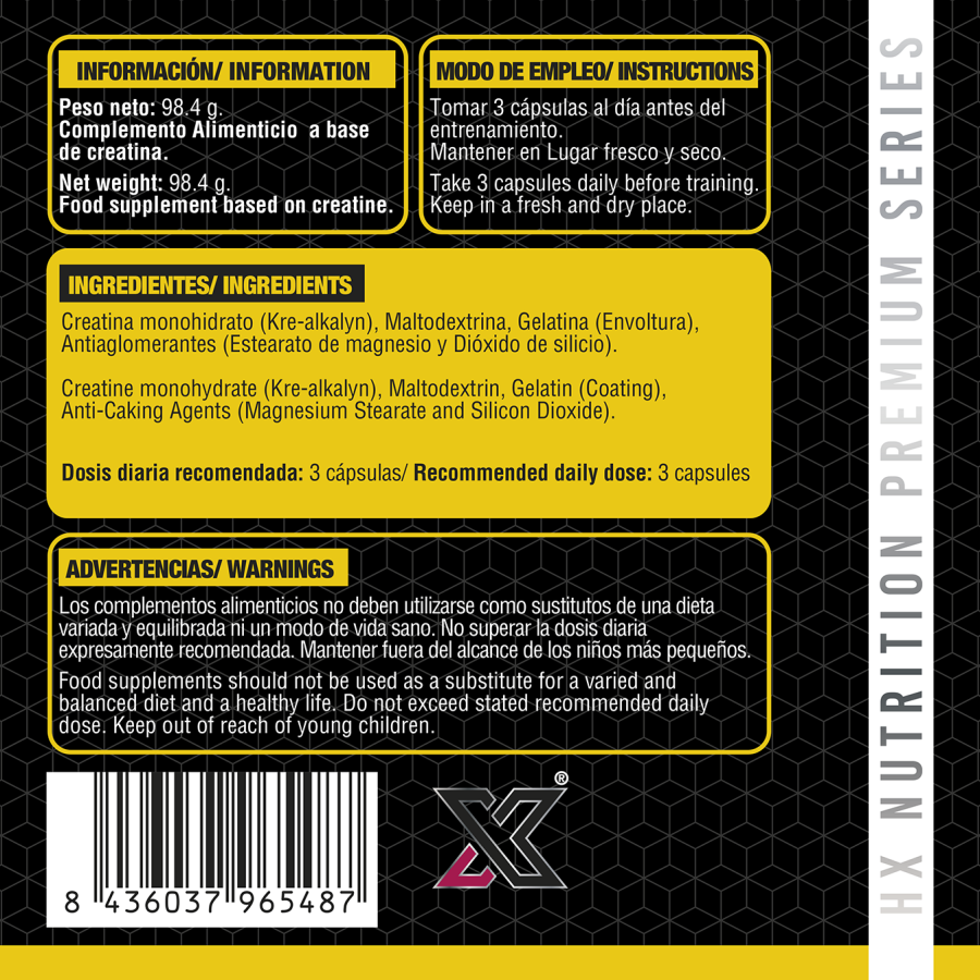 Hx Nutrition Kre Alkalyn
