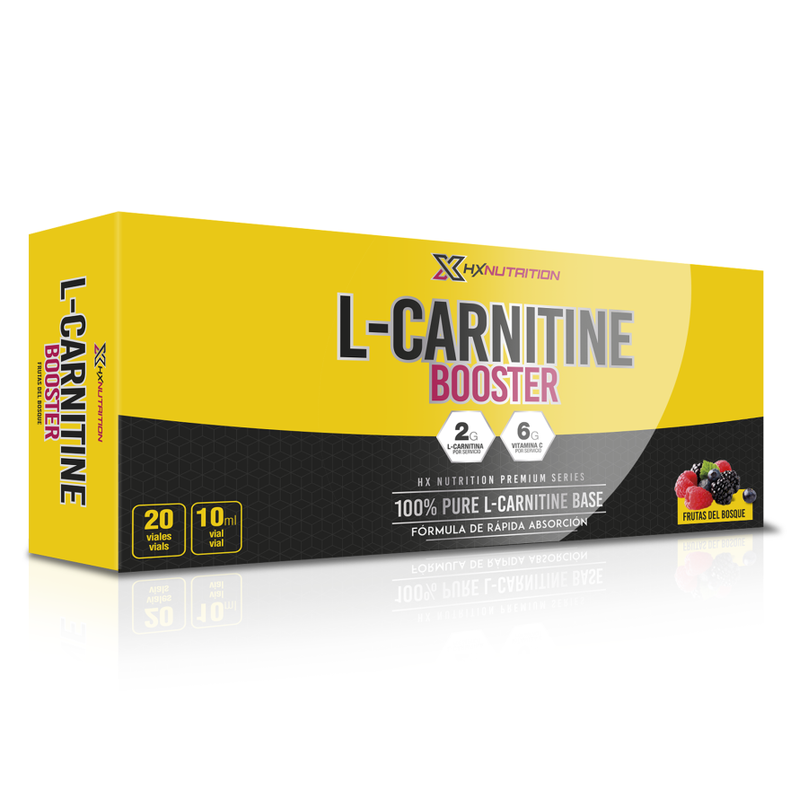 Hx Nutrition L-Carnitina Booster Frutos del bosque