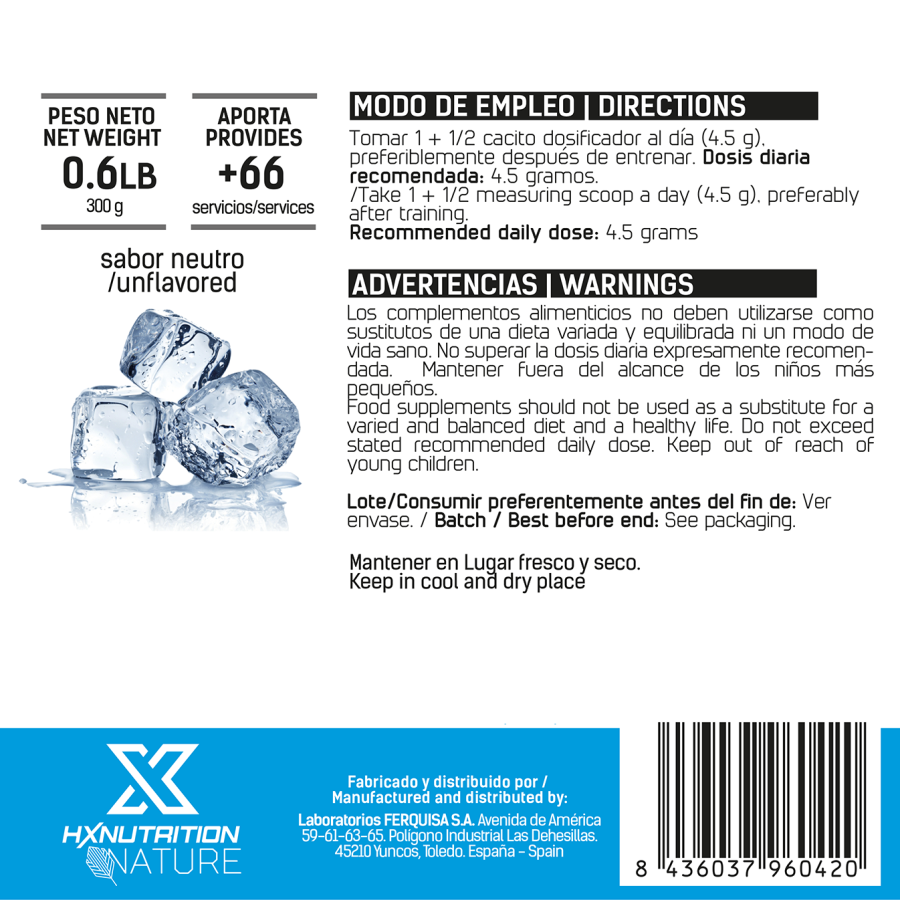 HX Nature Creatina 300G