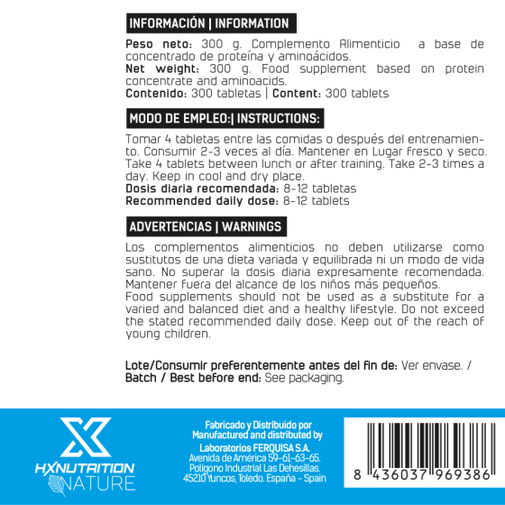 Whey Amino HX Nature Whey Amino HX Nature